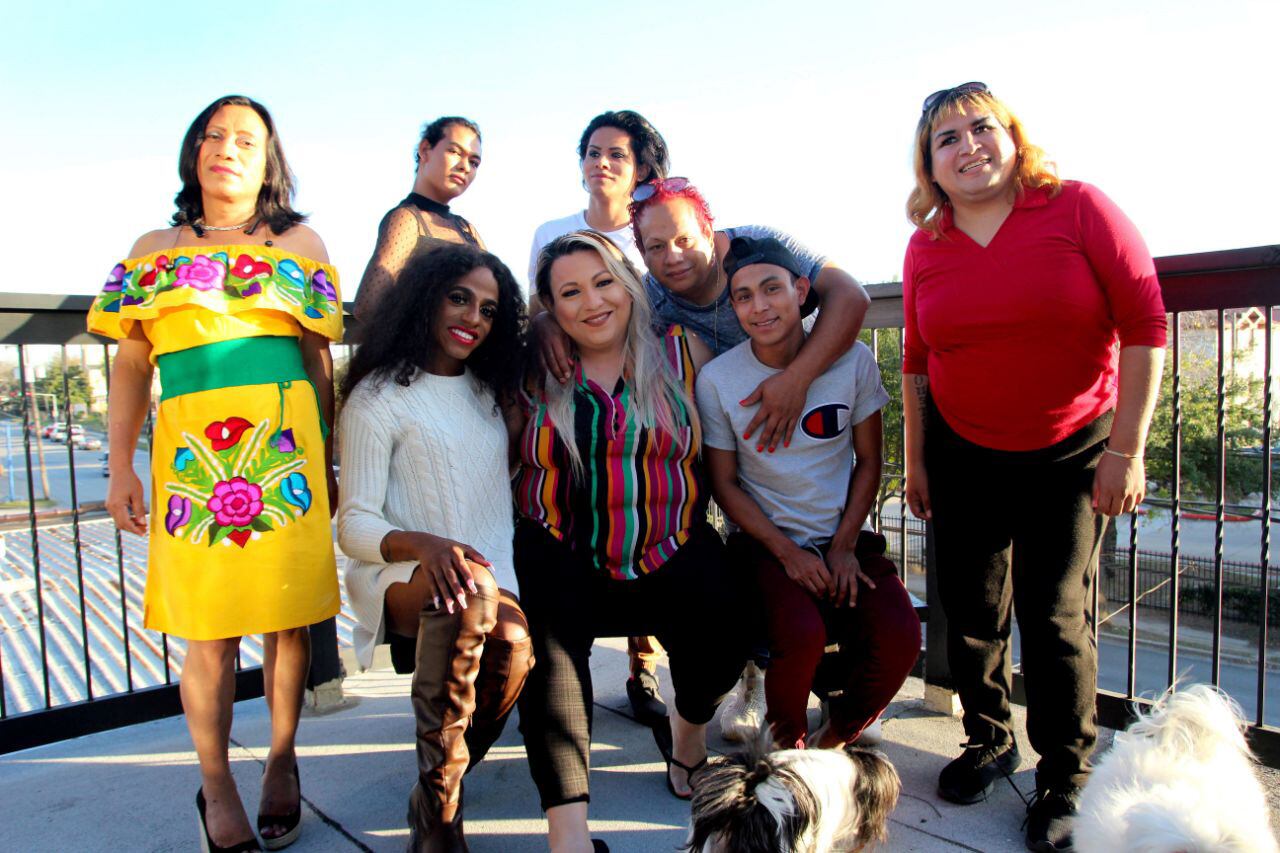 Anandrea Molina, en el centro de la imagen.