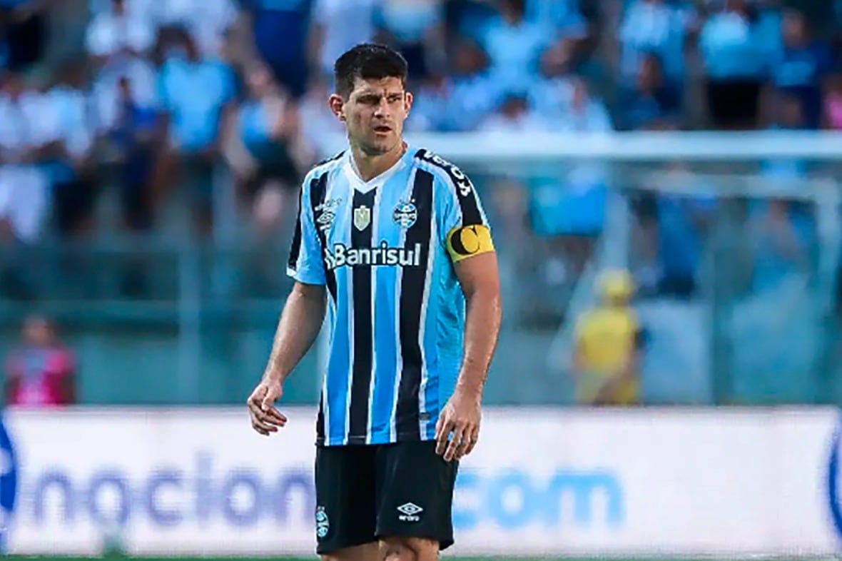 Kannemann juega en el Gremio desde 2016: 235 partidos y 4 goles