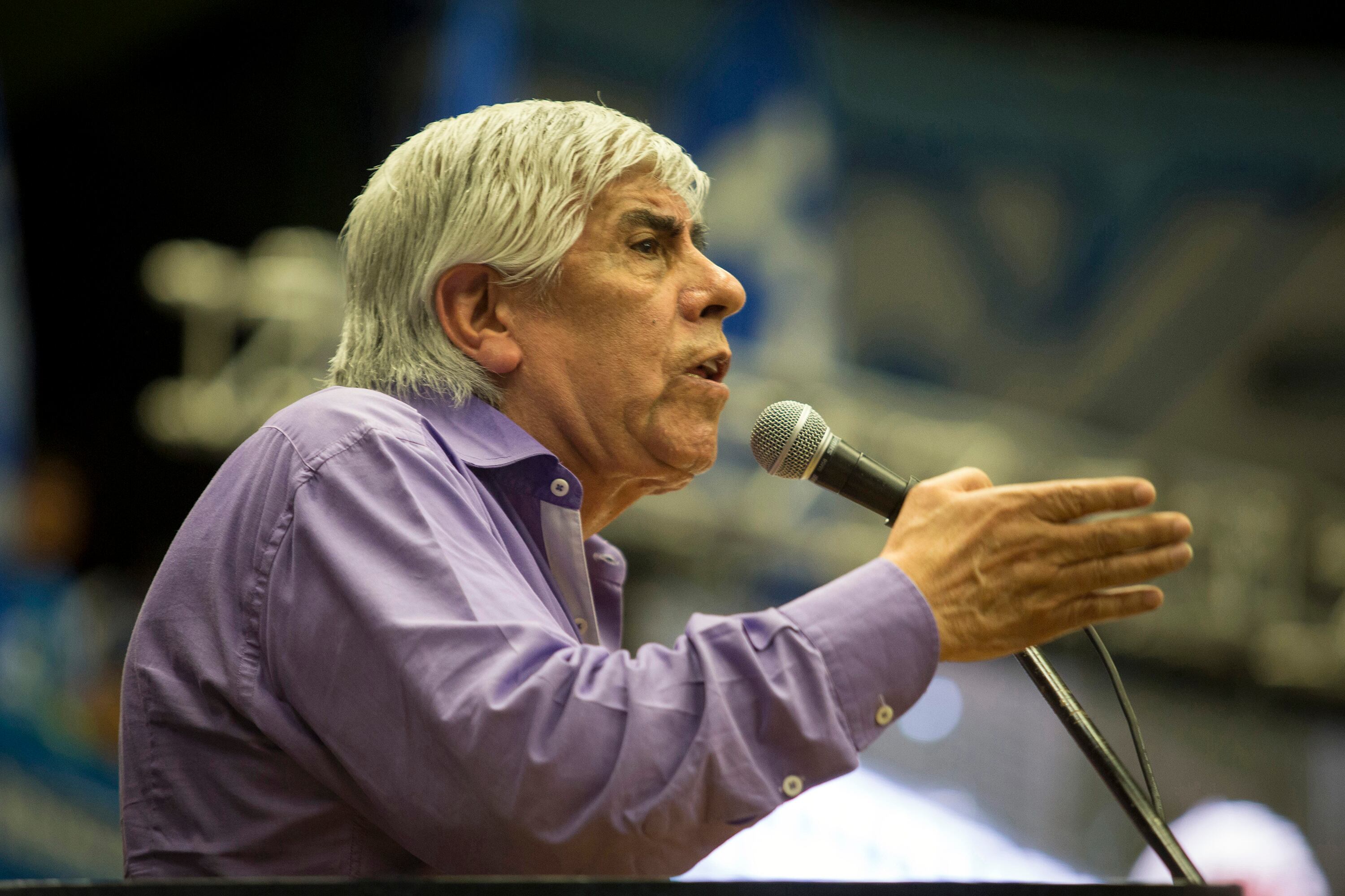 Moyano confirmó su participación en la marcha convocada por la CGT para el 17 de agosto.