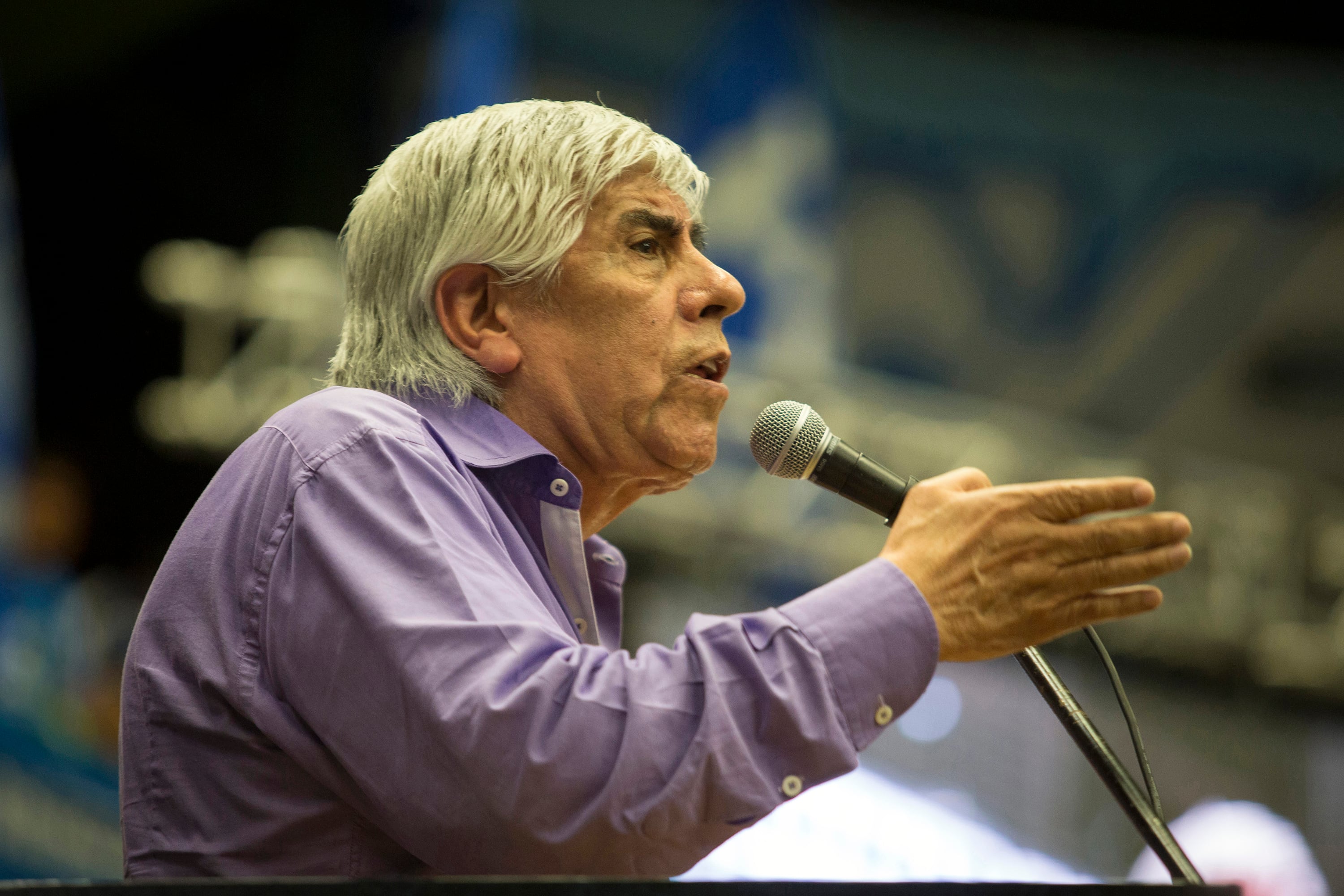 Moyano confirmó su participación en la marcha convocada por la CGT para el 17 de agosto.