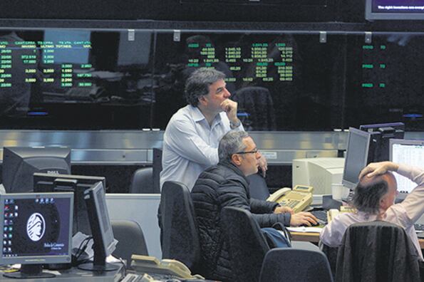 La Bolsa porteña reflejó los temores ante la volatilidad internacional y las expectativas negativas para la economía local.