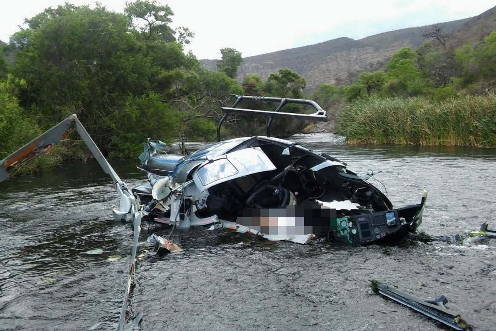 La investigación sobre la caída del helicóptero donde viajaba Jorge Brito.