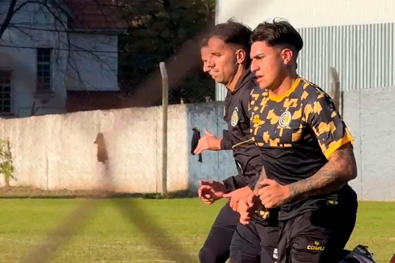 Santiago Castro practicando en el club de Agronomía
