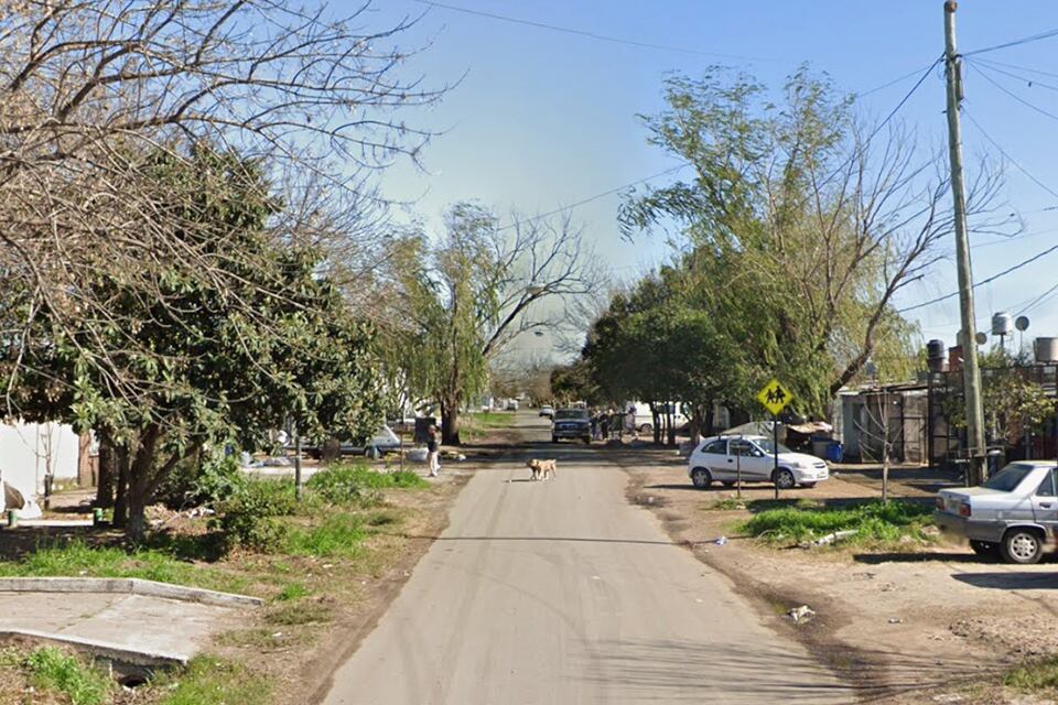 El crimen se produjo en Julio Vanzo al 1800, en el extremo oeste de la ciudad. 