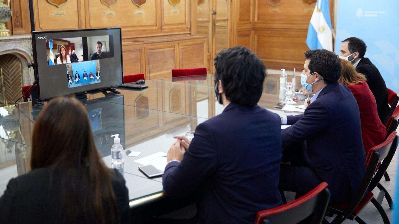 De Pedro en videoconferencia con Romero