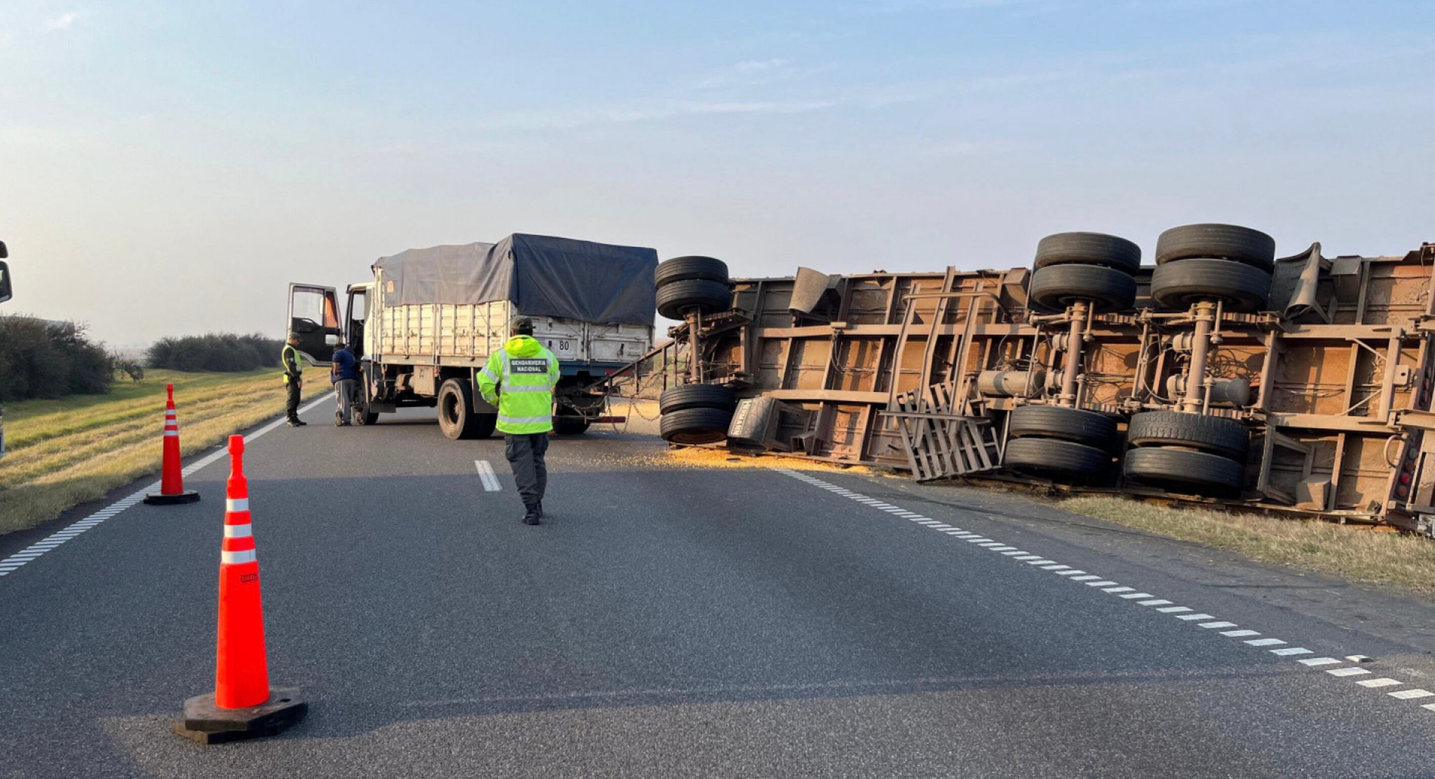 El hecho ocurrió durante este sábado a la altura del kilómetro 210