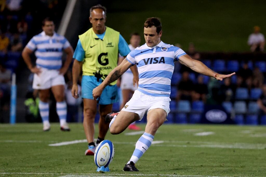 Nicolás Sánchez, otra vez el héroe de Los Pumas frente a Australia.