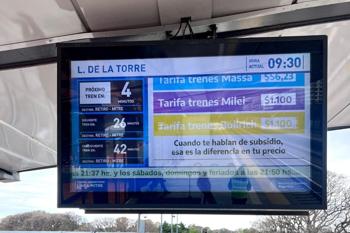 Caputó no mencionó en la conferencia el porcentaje de la quita del subsidio