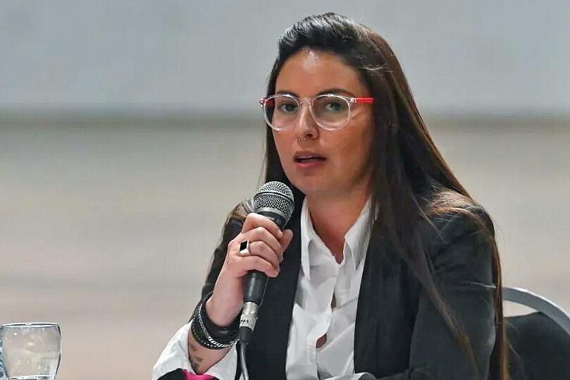 Ayelén Mazzina, ministra de las Mujeres, Géneros y Diversidad de la Nación.