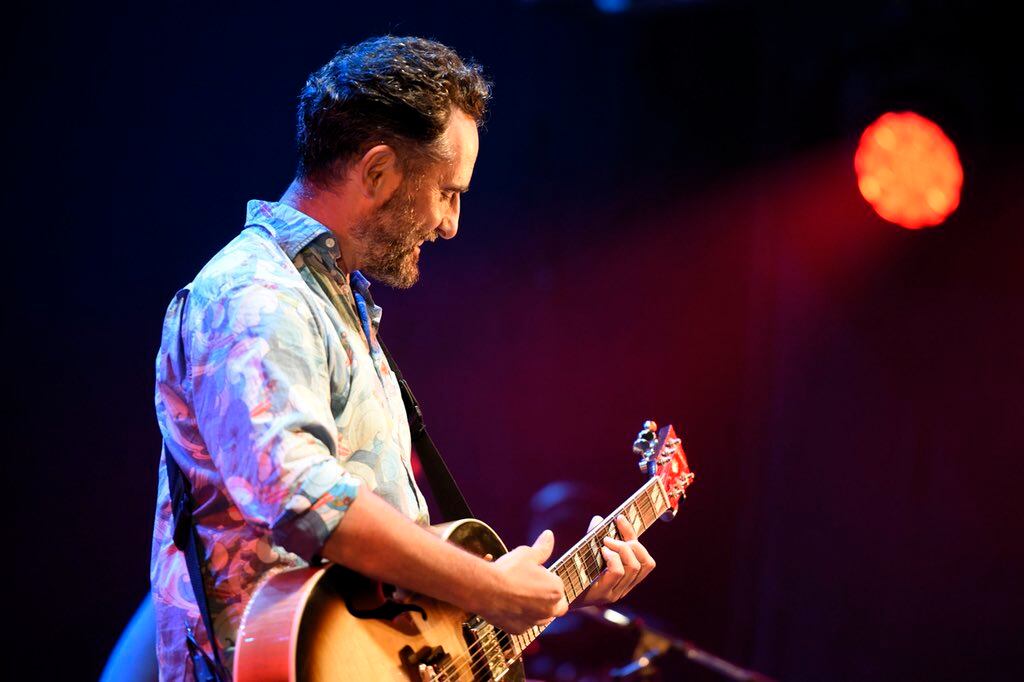 Drexler destacó su satisfacción por ofrecer su primer show gratuito en la Argentina.