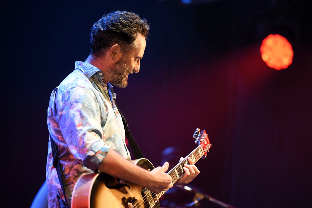 Drexler destacó su satisfacción por ofrecer su primer show gratuito en la Argentina.