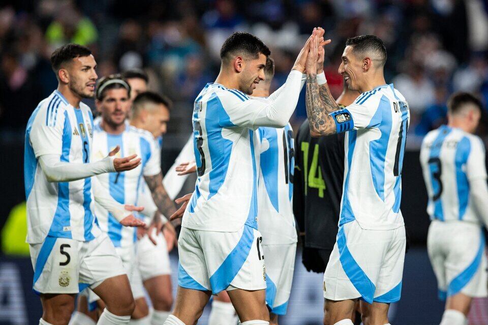 La selección argentina se prepara para la Copa América 2024.