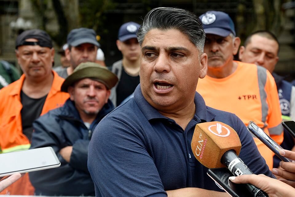 César Aybar, secretario general del SUPA.