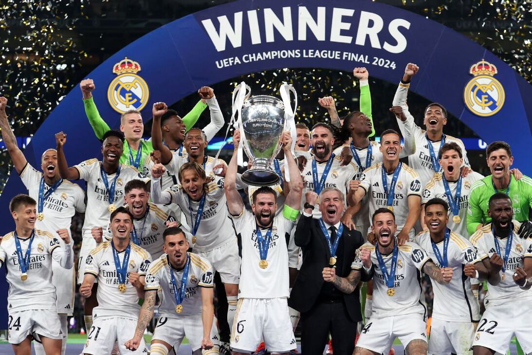Real Madrid, vigente campeón de la Champions.