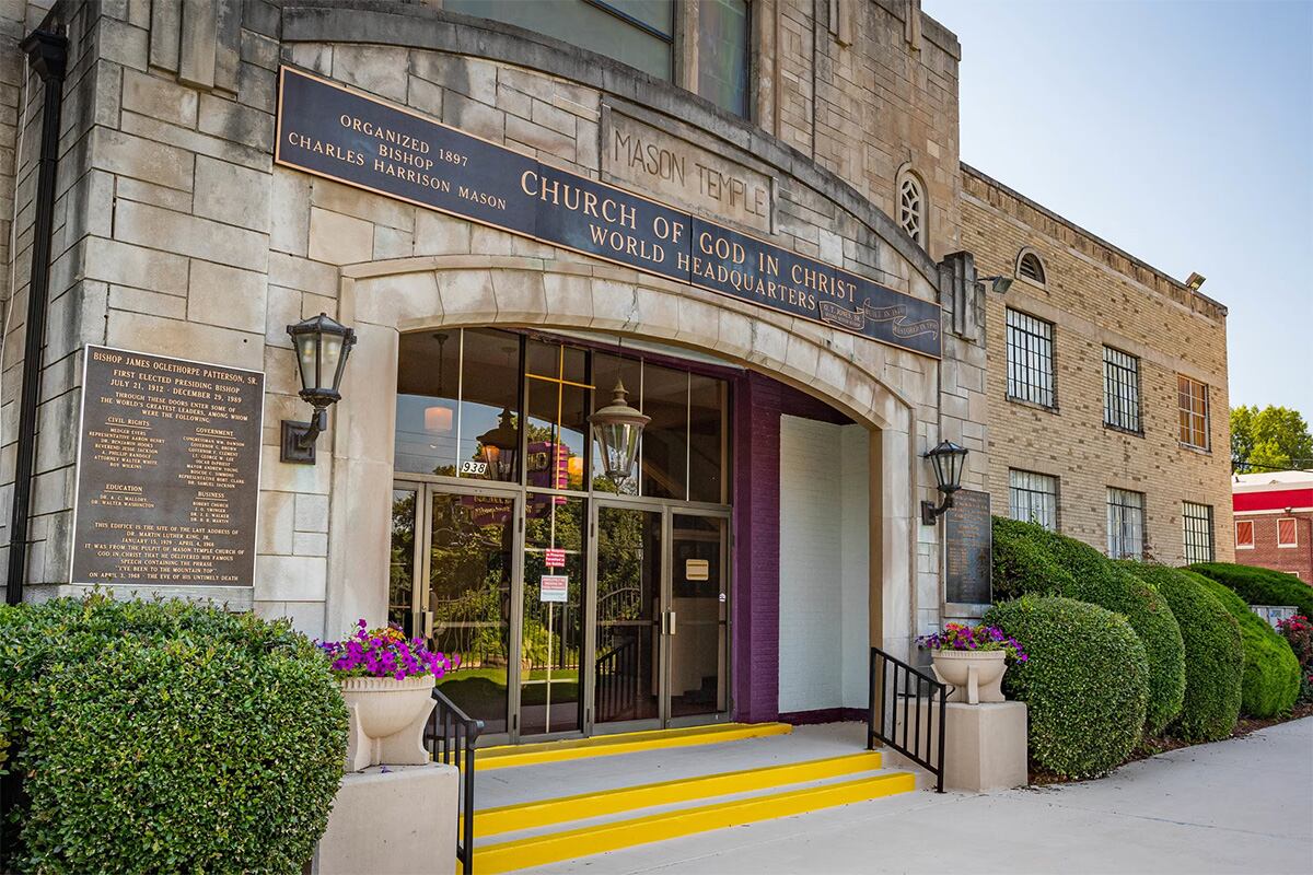 Frente del Templo Mason