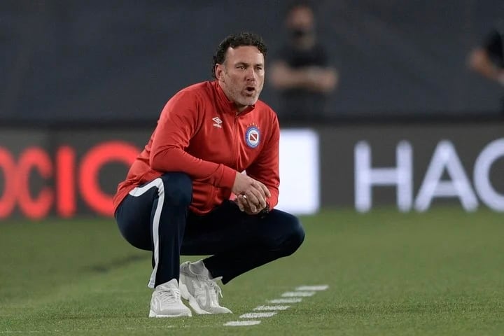 Gabriel Milito, entrenador de Argentinos Juniors desde 2021.