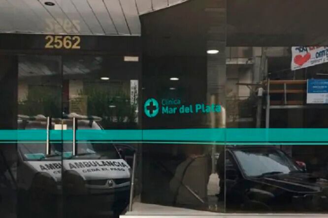La clínica marplatense donde sucedió el hecho. 