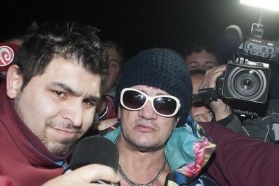 El día en que el músico fue detenido.