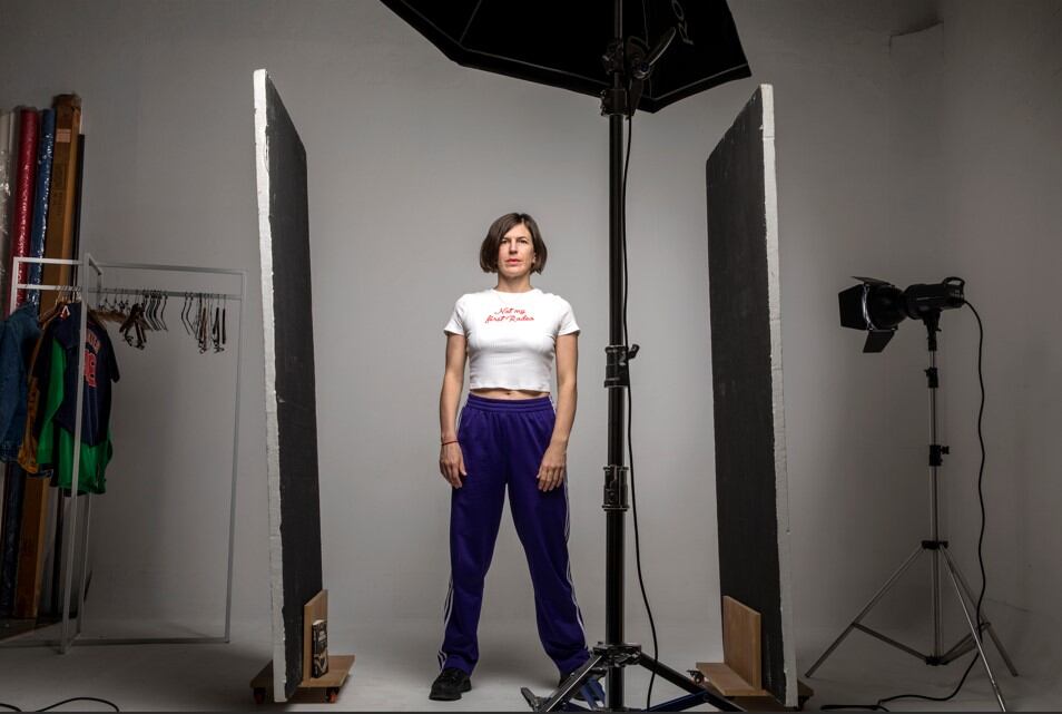 Carolina Stegmayer, autora del thriller "Peso muerto". Foto: Nora Lezano.