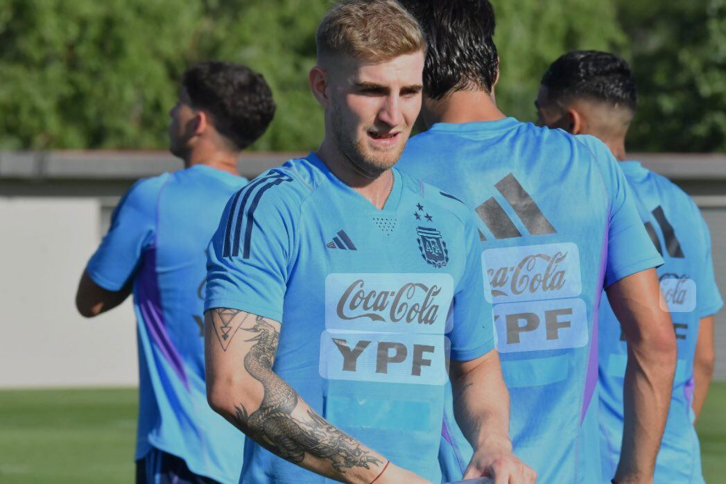 Nicolás Valentini fue parte importante de la selección argentina Sub-23 que clasificó a los Juegos Olímpicos París 2024.