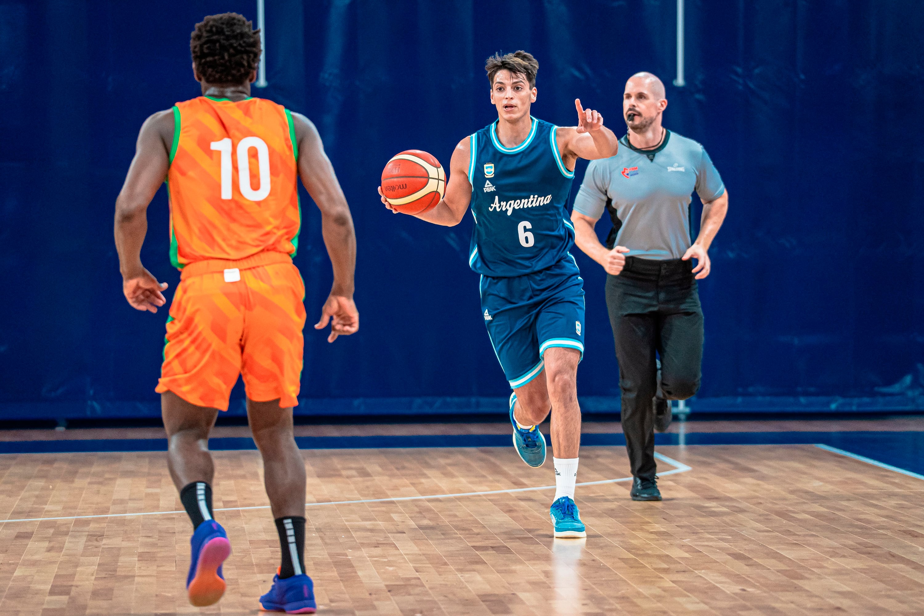 Juani Marcos, el armador titular ante la ausencia de Campazzo