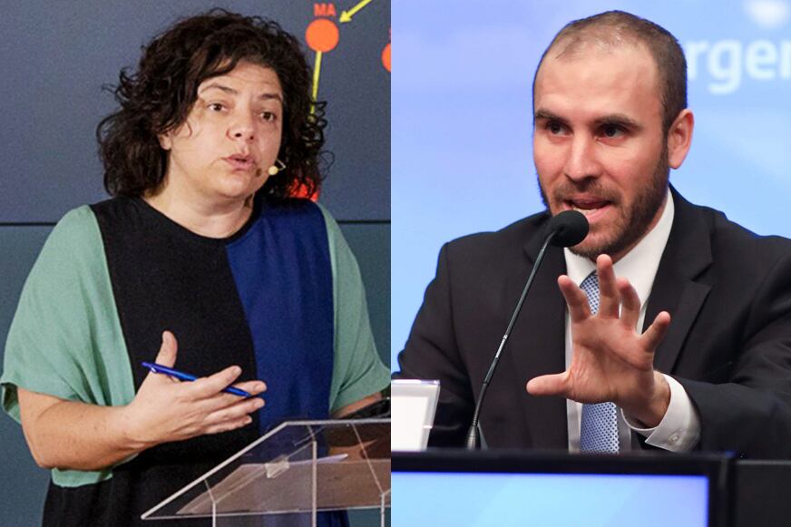 Carlos Vizzotti y Martín Guzmán.