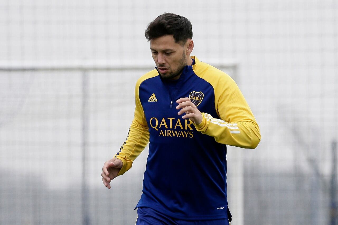 Mauro Zárate, uno de los nuevos casos de coronavirus en el plantel de Boca. 