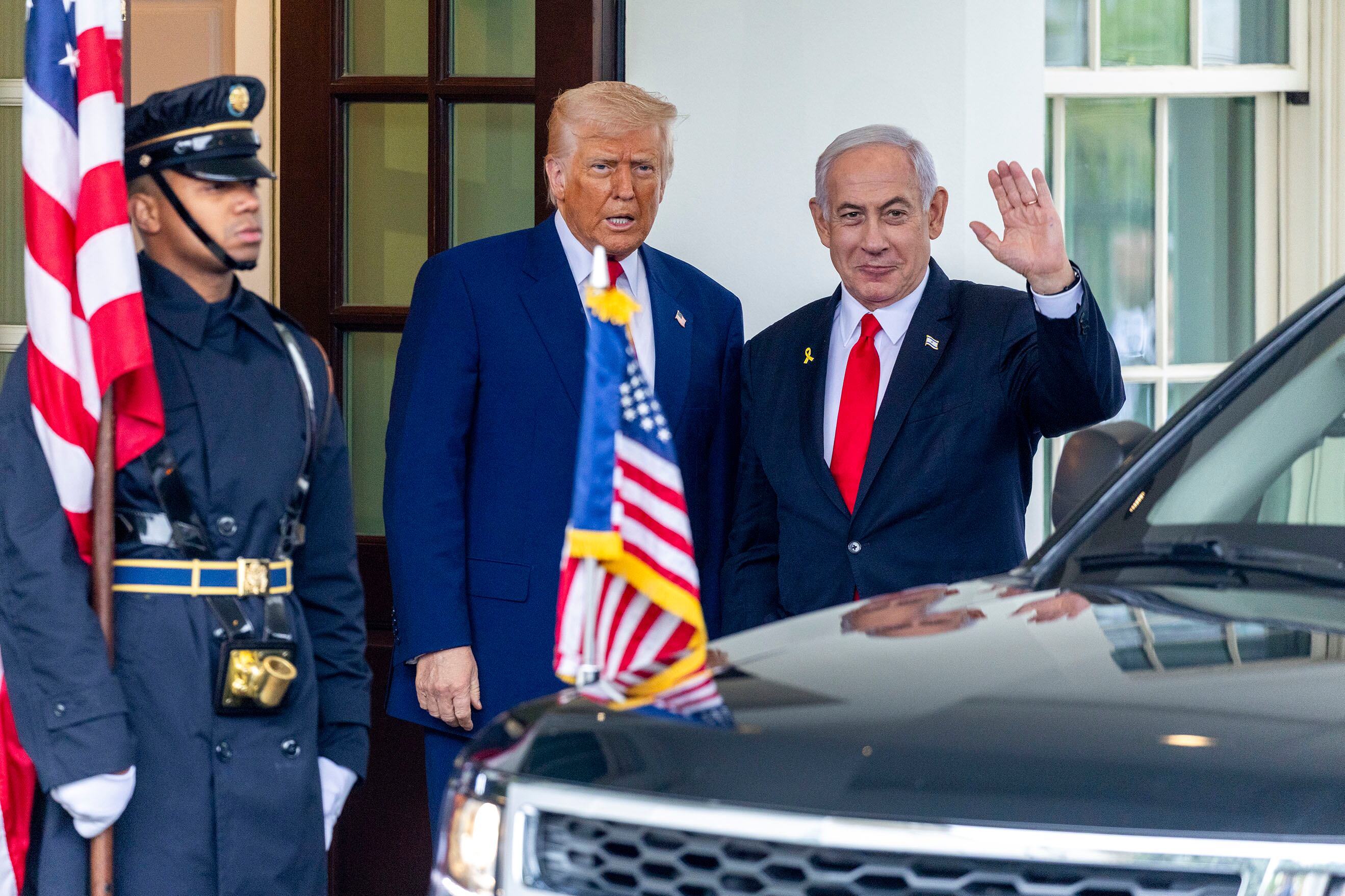 Trump y Netanyahu están llevando a cabo nuevas negociaciones para liberar a más rehenes en Gaza