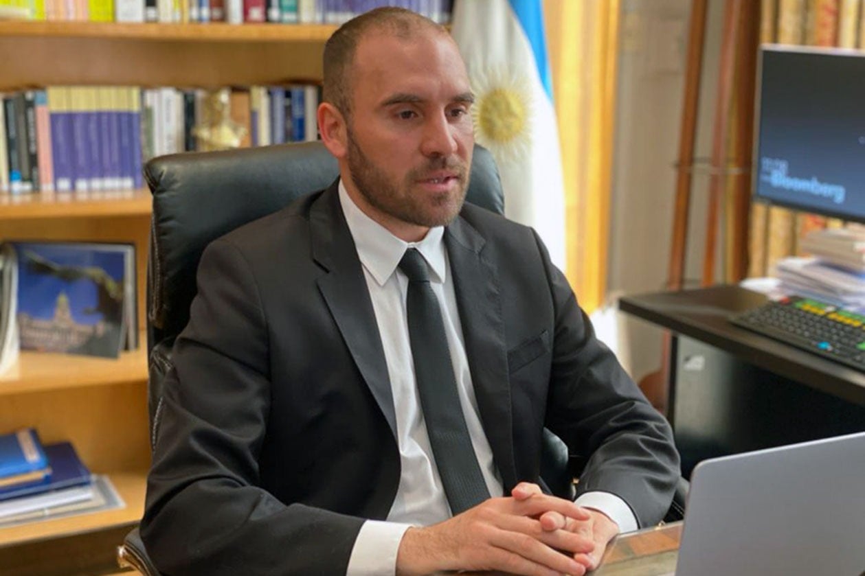 El ministro Martín Guzmán participó este martes de la Reunión de Ministros y Gobernadores del G24.