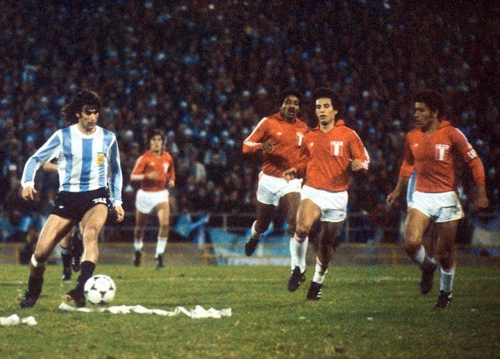 Argentina goleó 6 a 0 a Perú en el Mundial 1978.