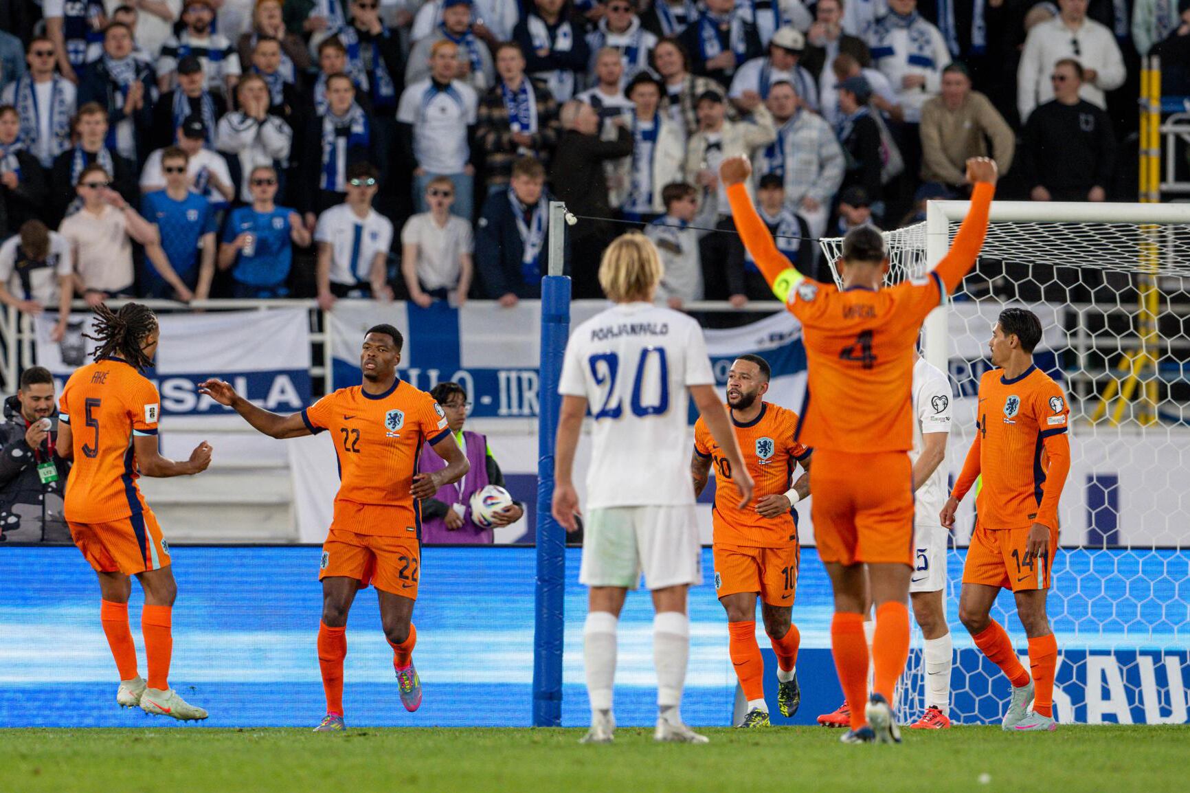 Festejo naranja en tierras finlandesas