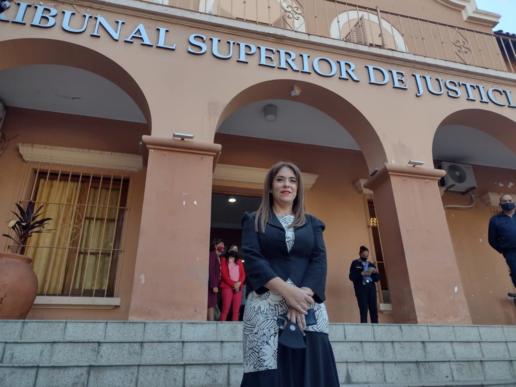 Karina Becerra, Presidenta del Consejo de la Magistratura.