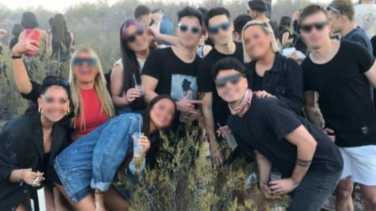 En El Challao, Mendoza, junto al aeroparque de la capital, se realizó una fiesta denunciada en redes sociales.