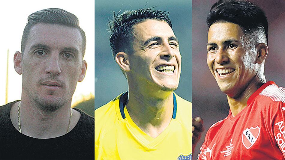 Armani (River), Pavón (Boca) y Meza (Independiente), los tres de acá.