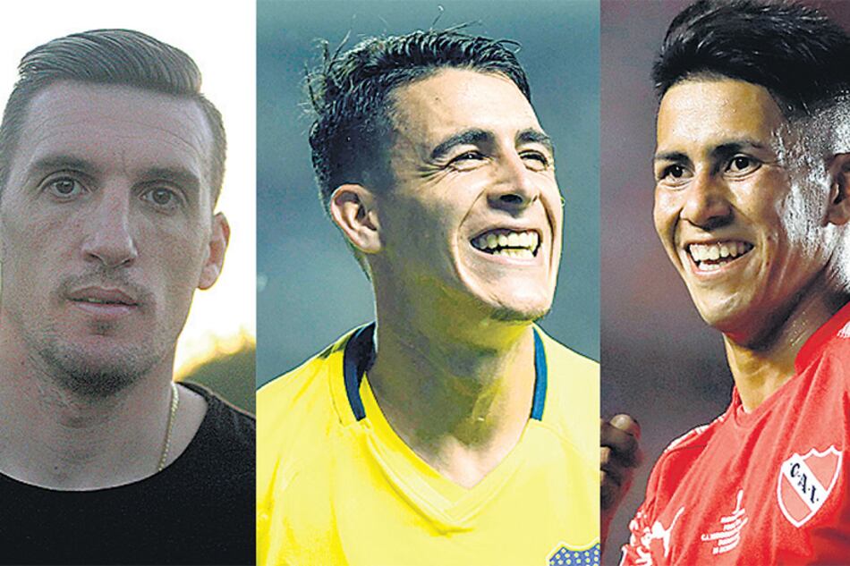 Armani (River), Pavón (Boca) y Meza (Independiente), los tres de acá.