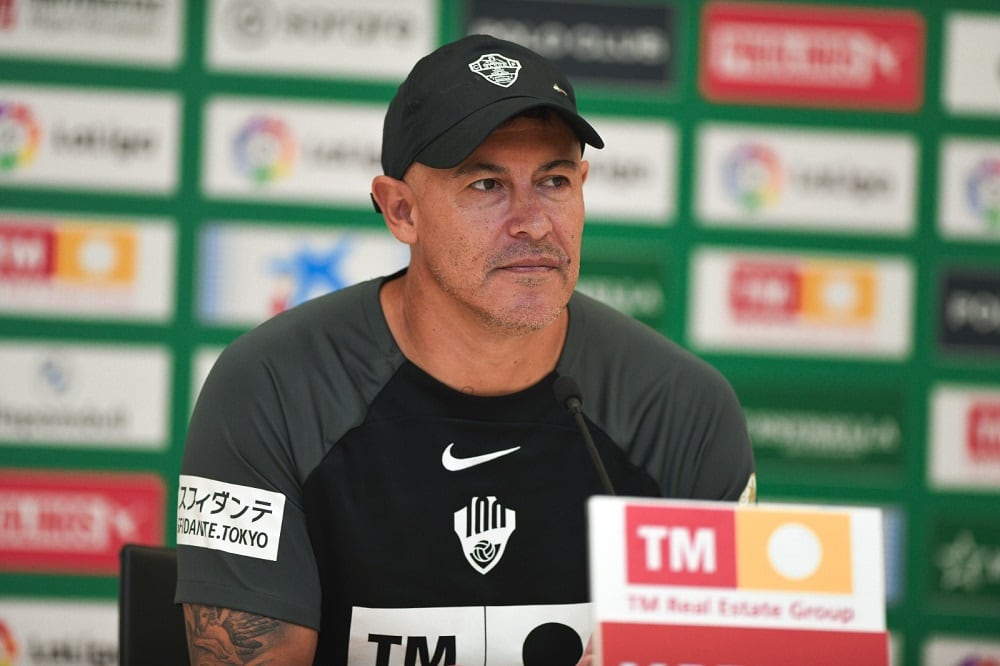 Jorge Almirón sacó dos empates en cinco partidos en su segunda etapa en Elche