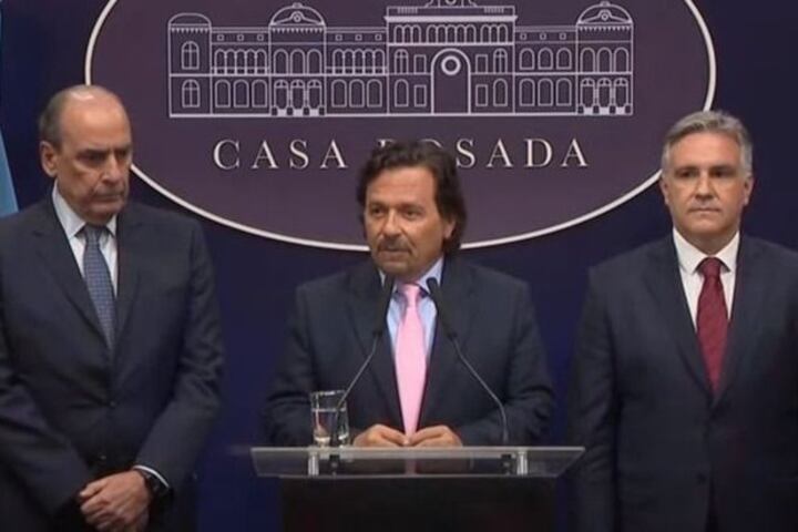 Gustavo Sáenz, tras la reunión con Milei