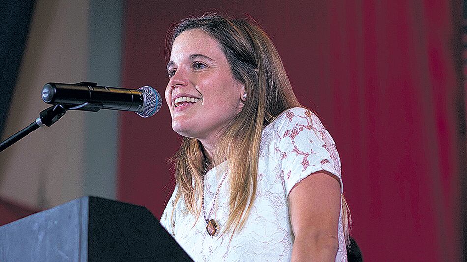 Caren Tepp, concejala de Ciudad Futura, encabeza la lista de candidatas a diputadas nacionales.