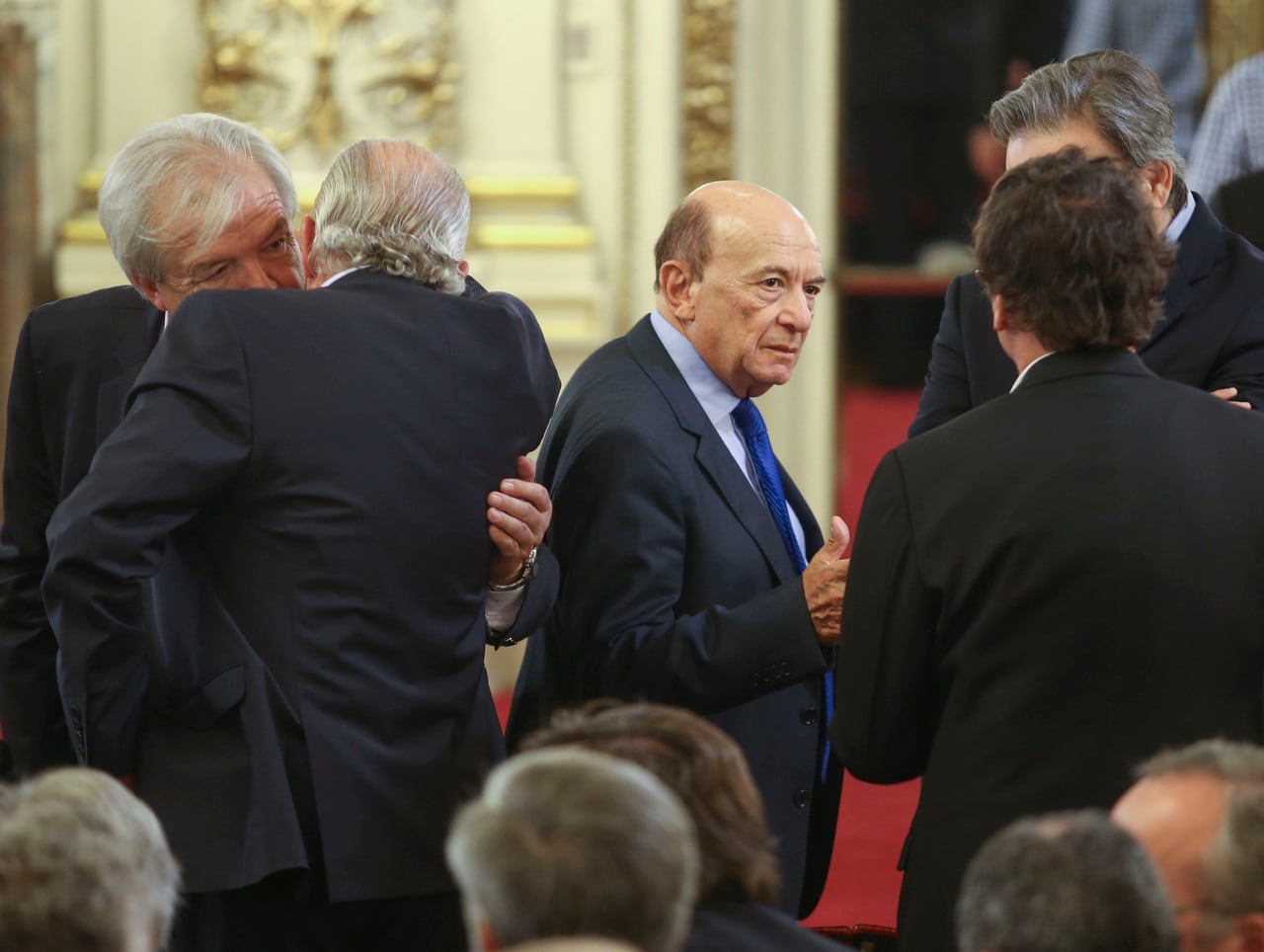 Coto en la Rosada, en tiempos de Mauricio Macri. 