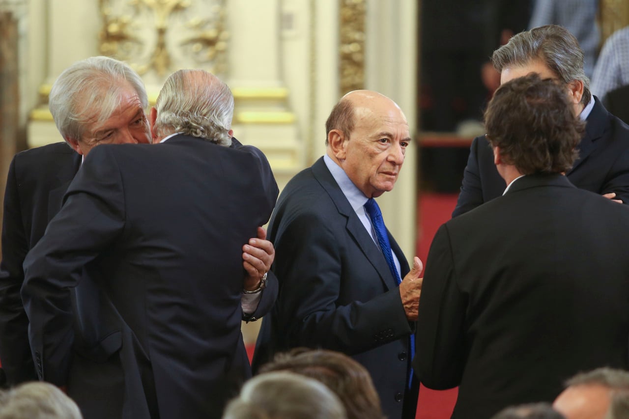 Coto en la Rosada, en tiempos de Mauricio Macri.