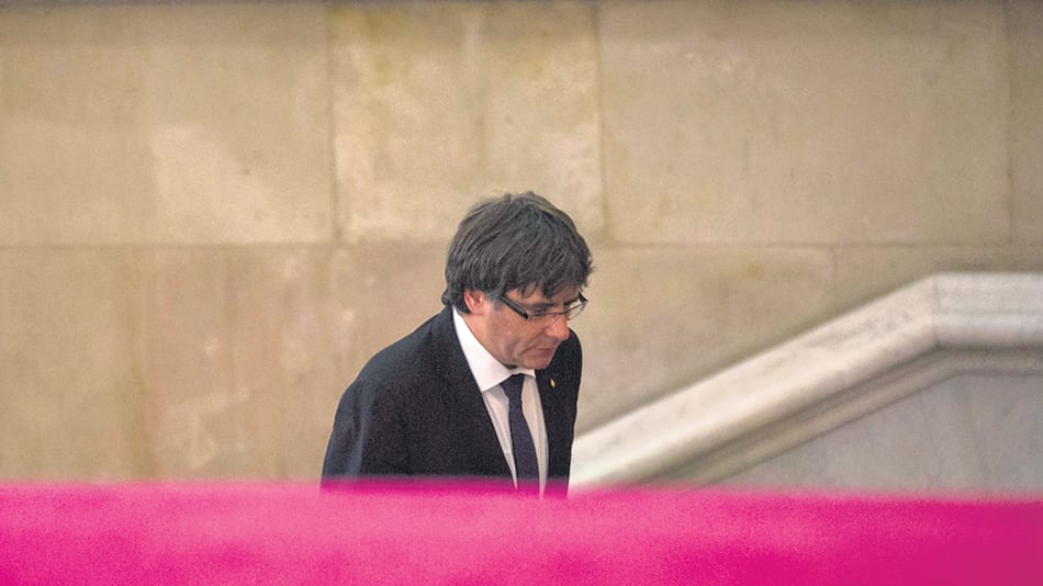 “La relación entre España y Cataluña no funciona”, dijo Puigdemont, ratificando su voluntad de dialogar.