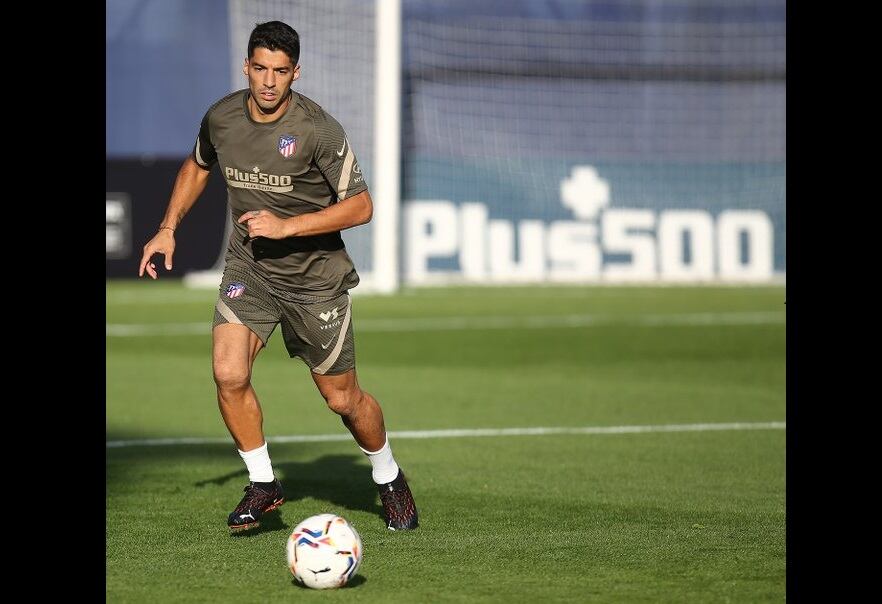 Suárez ya comenzó su etapa como nuevo jugador del Atlético de Madrid. 