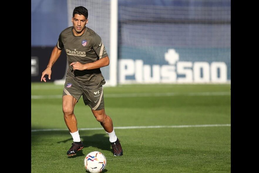 Suárez ya comenzó su etapa como nuevo jugador del Atlético de Madrid.