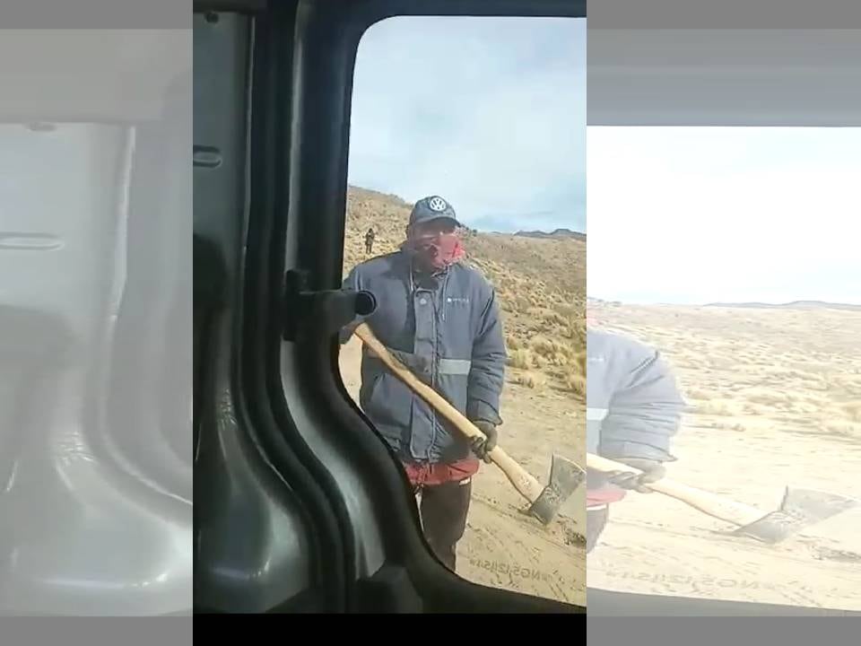 Una de las imágenes tomadas del video.