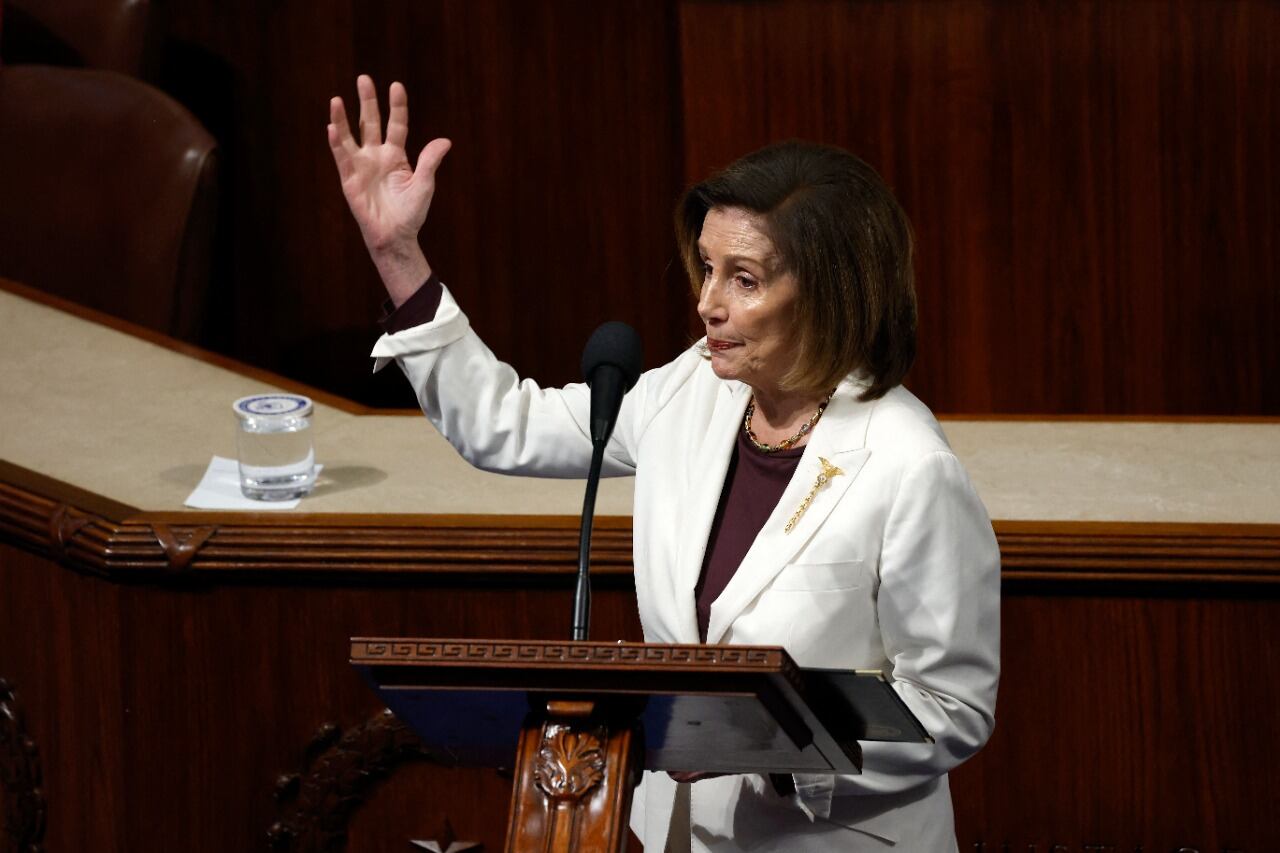 Pelosi estuvo al frente de la Cámara Baja en dos etapas.