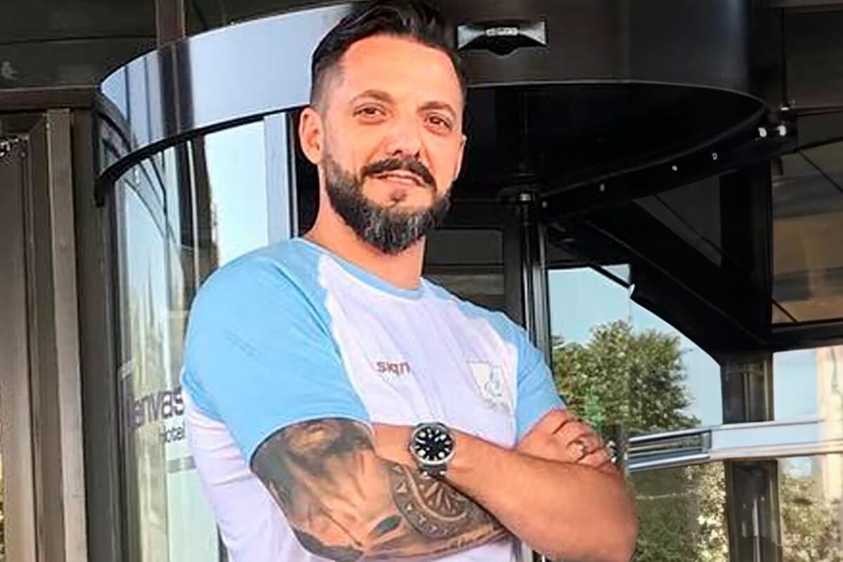 El taekwondista Gabriel Taraburelli, coach del seleccionado nacional.