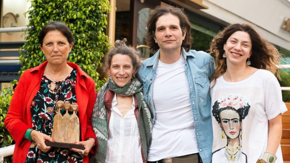 Piñeyra, Roger, Avellaneda, Gaetani, y la estatuilla. 