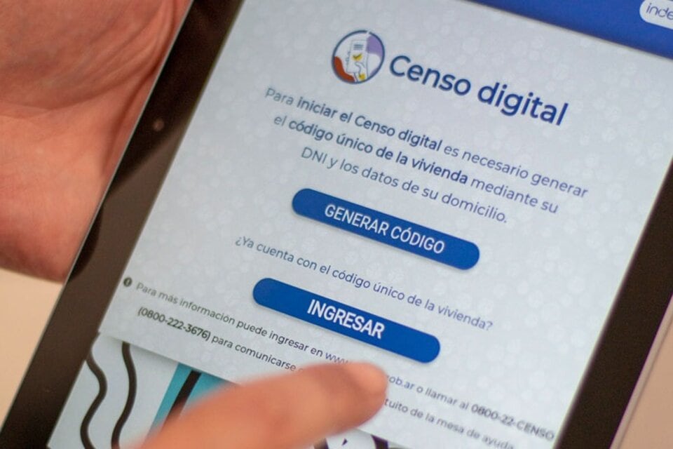 El Censo 2022 se podrá completar de manera online hasta el 18 de mayo a las 8 de la mañana.