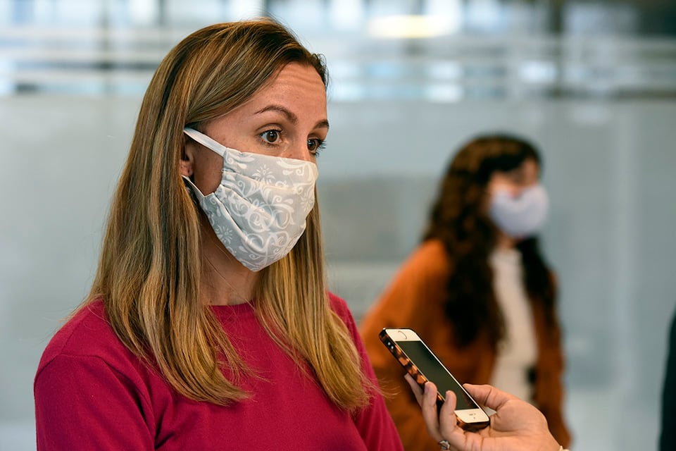 La fiscal Alejandra Raigal llevó adelante la acusación.