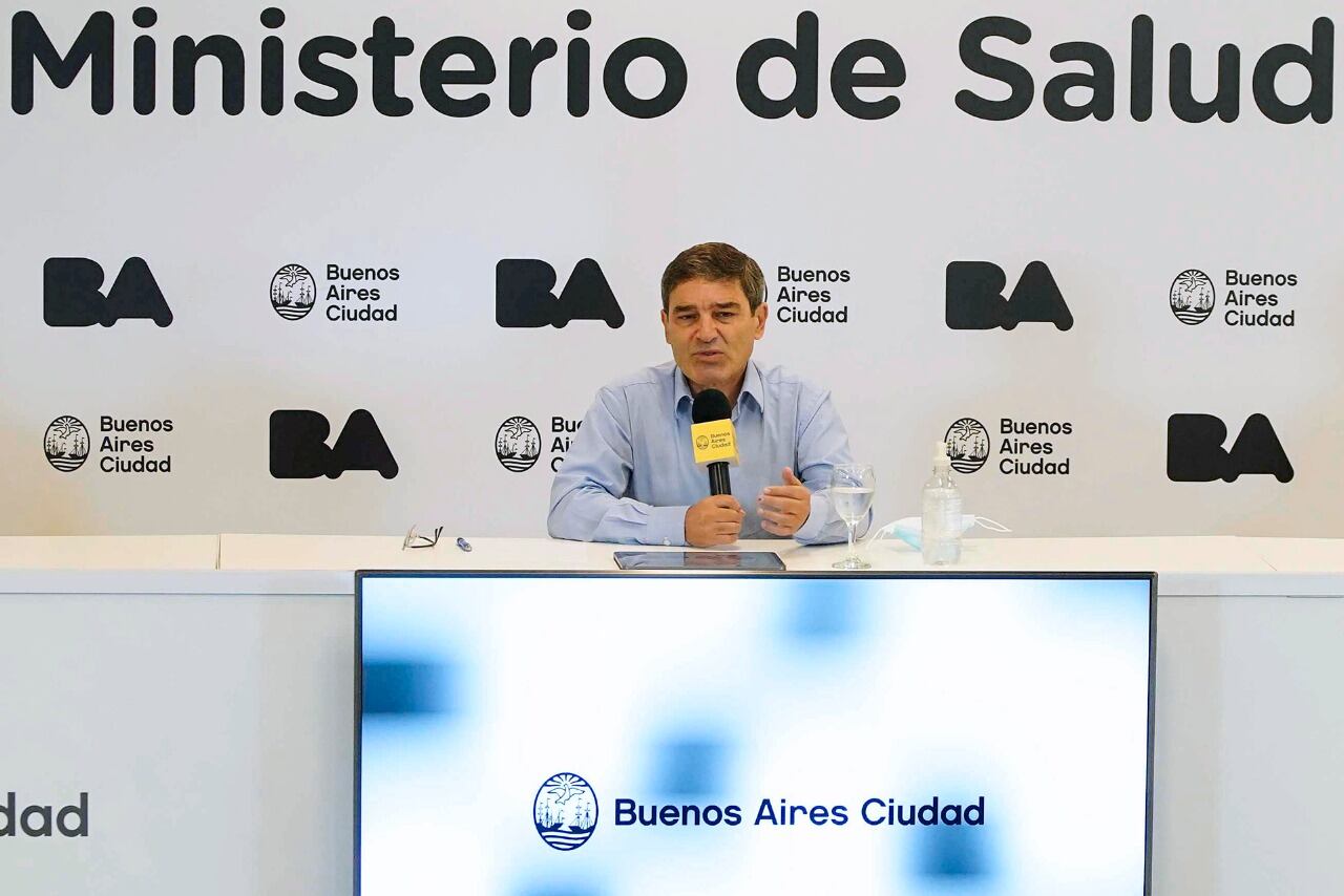 El ministro de Salud porteño, Fernán Quirós.